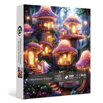 Puzzle stravaganti di funghi 1000 pezzi